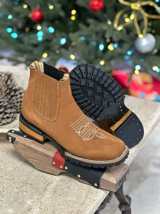 Winter Men's Fashion Naked Boots