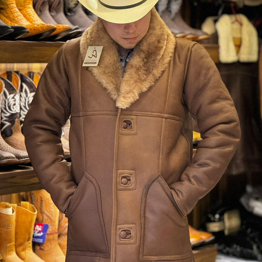 Winter premium cashmere cowboy jacket