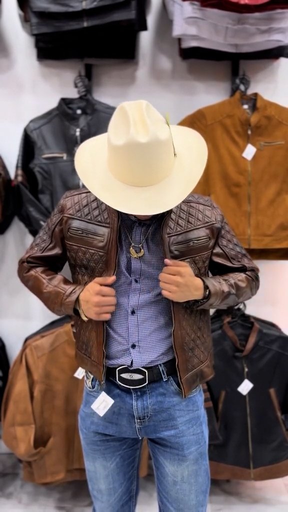 2024 Cowhide cowboy jacket