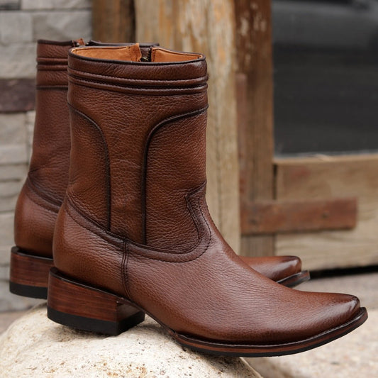 2024 Handmade Genuine Deerskin Cowboy Boots