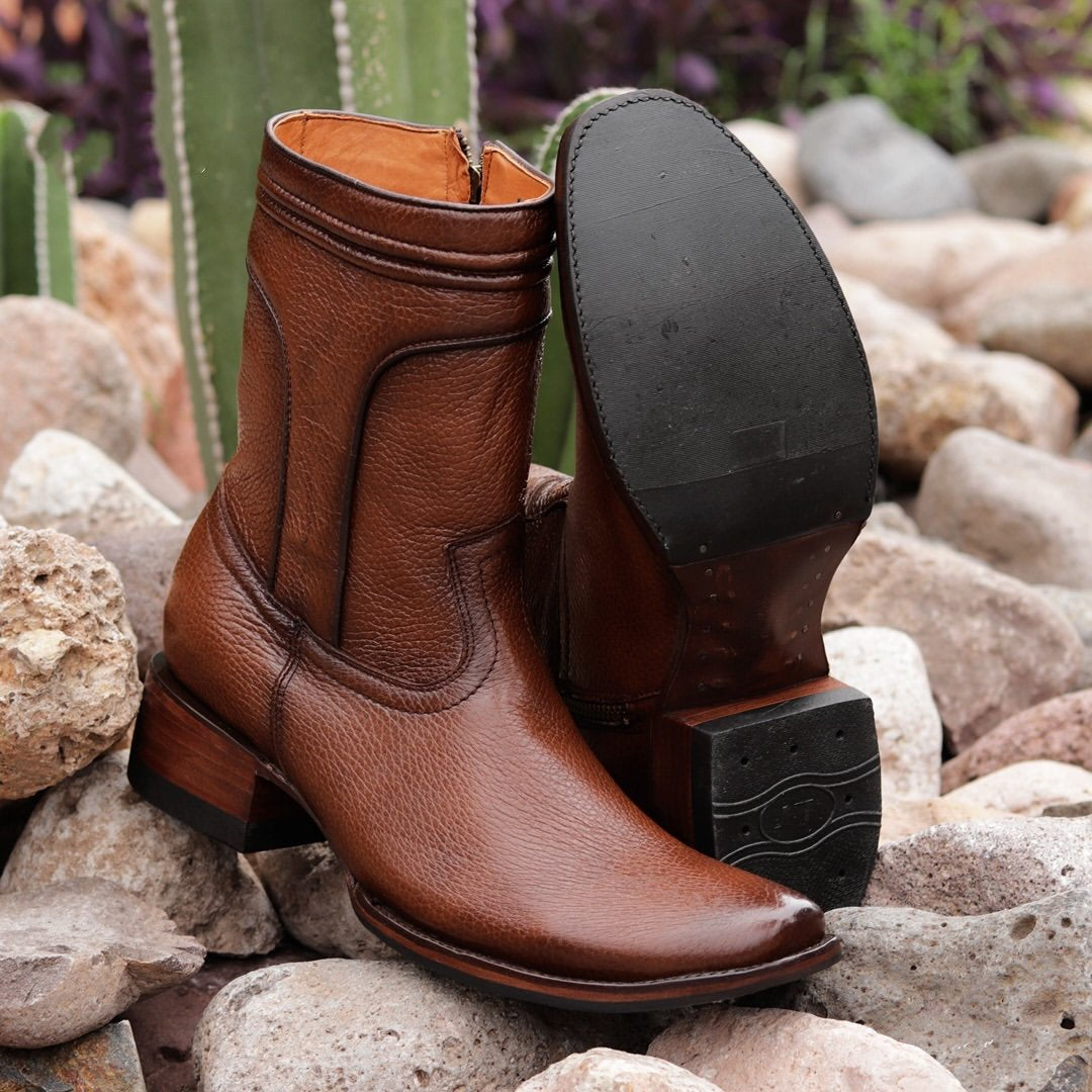 2024 Handmade Genuine Deerskin Cowboy Boots