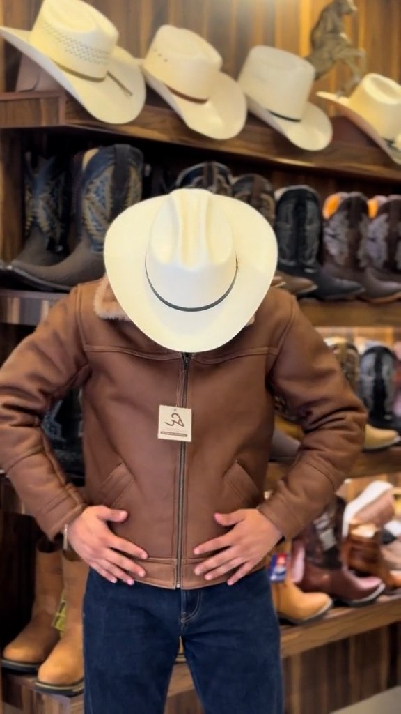 Men's premium cashmere cowboy jacket