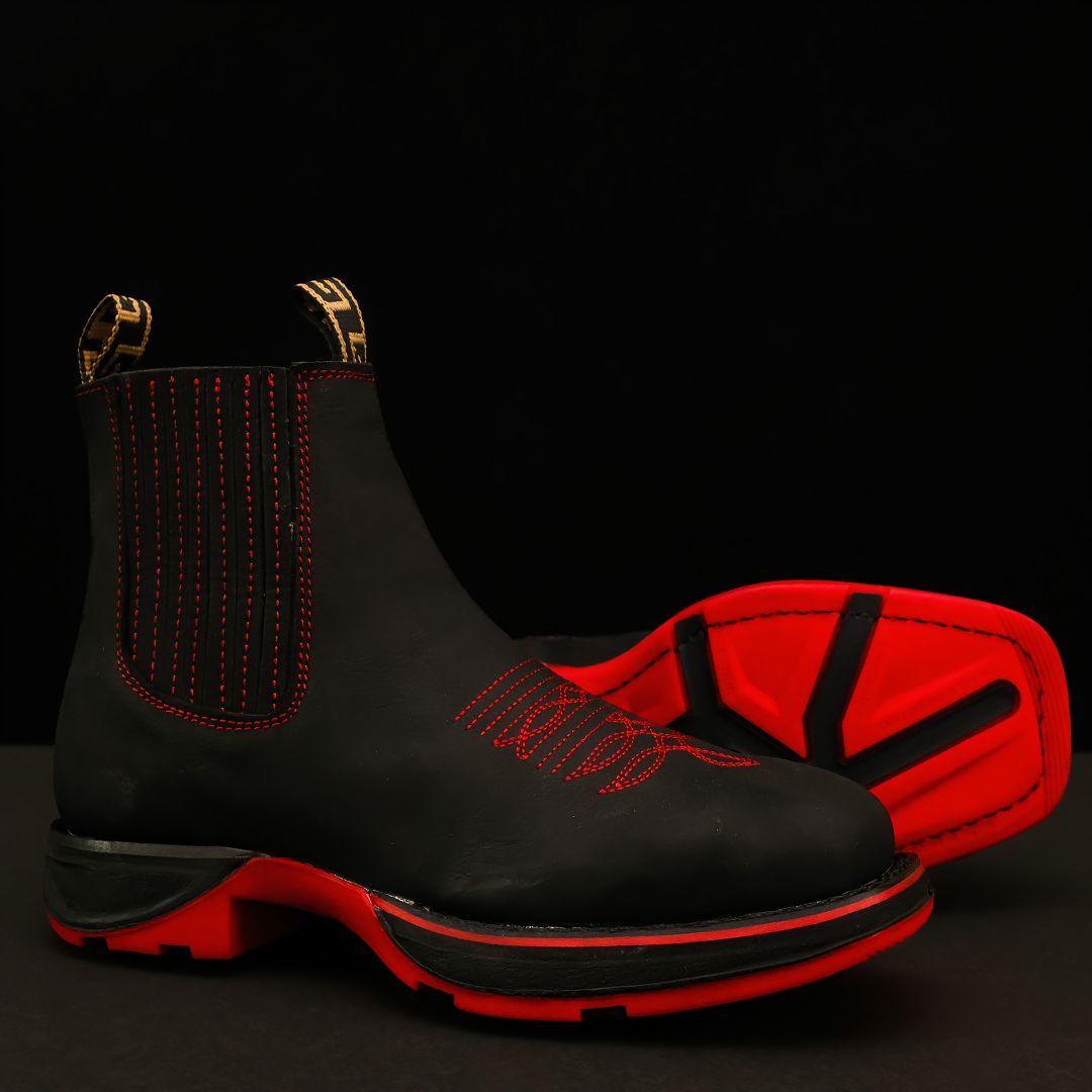 Men's Handmade Dual Density Platform Casual Boots