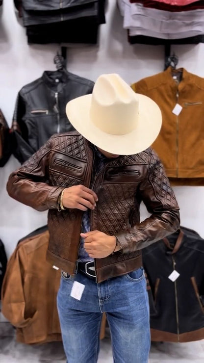 2024 Cowhide cowboy jacket